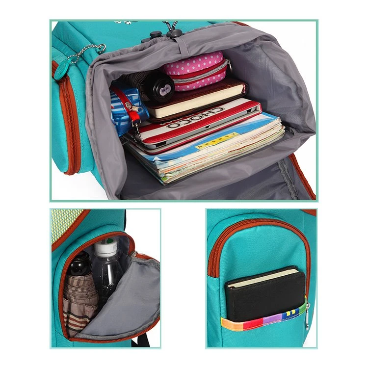 back to school book bags-INSIDE AND SIDE POCKETS