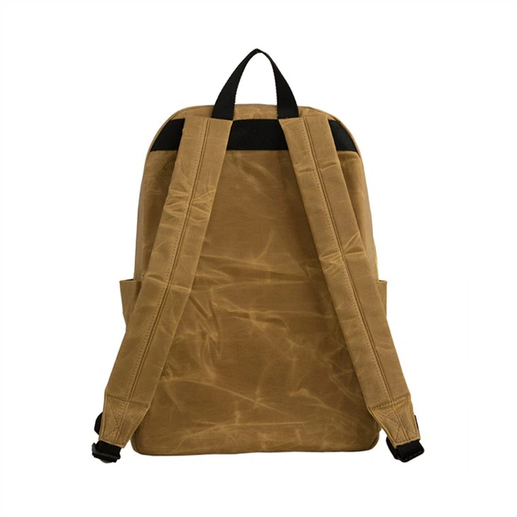CANVAS BACPACK WATERPROOF-BACK